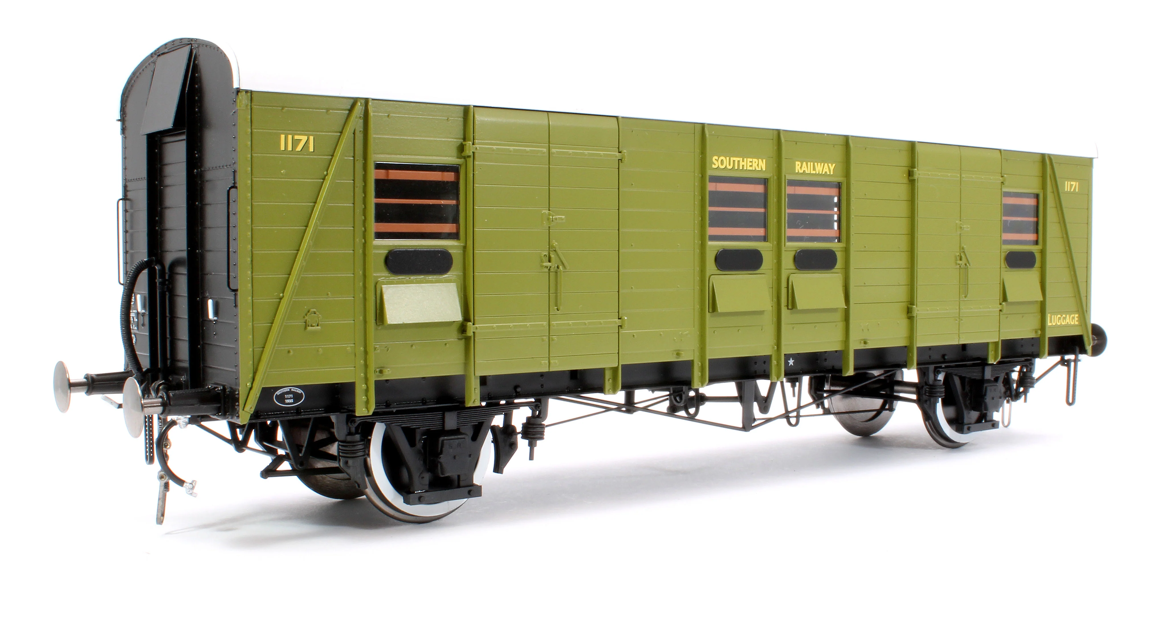 9150 SR Parcels & Miscellaneous Van (PMV) No. 1171 (Even Planks) - Image 3