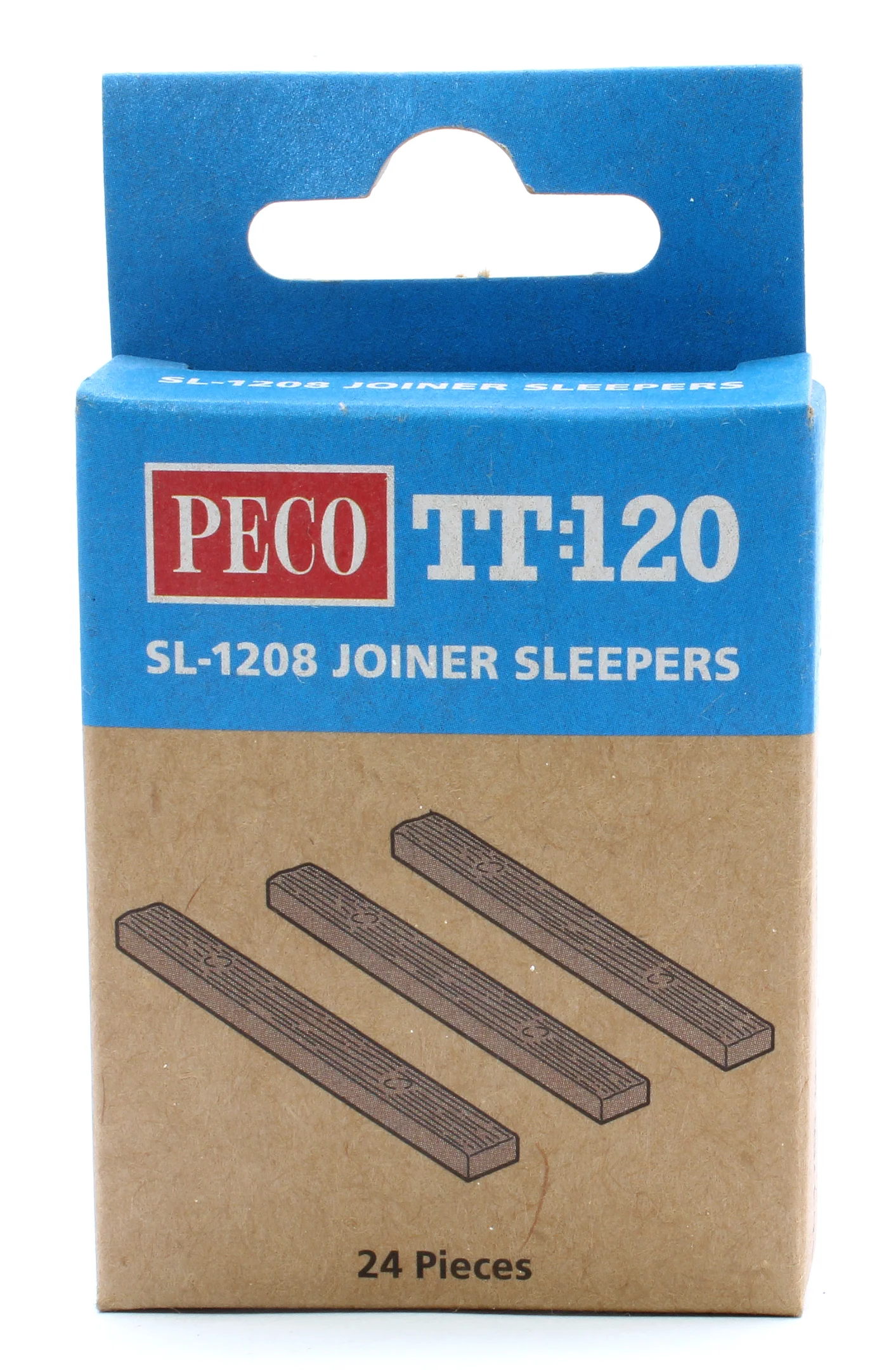 SL1208 TT:120 Gauge Streamline - Code 55 -Additional Wooden Sleepers Pack of 24