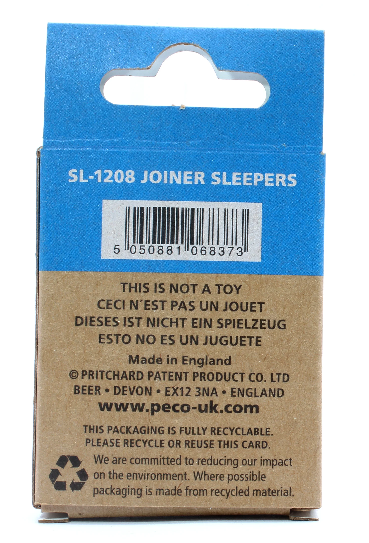 SL1208 TT:120 Gauge Streamline - Code 55 -Additional Wooden Sleepers Pack of 24 - Image 2