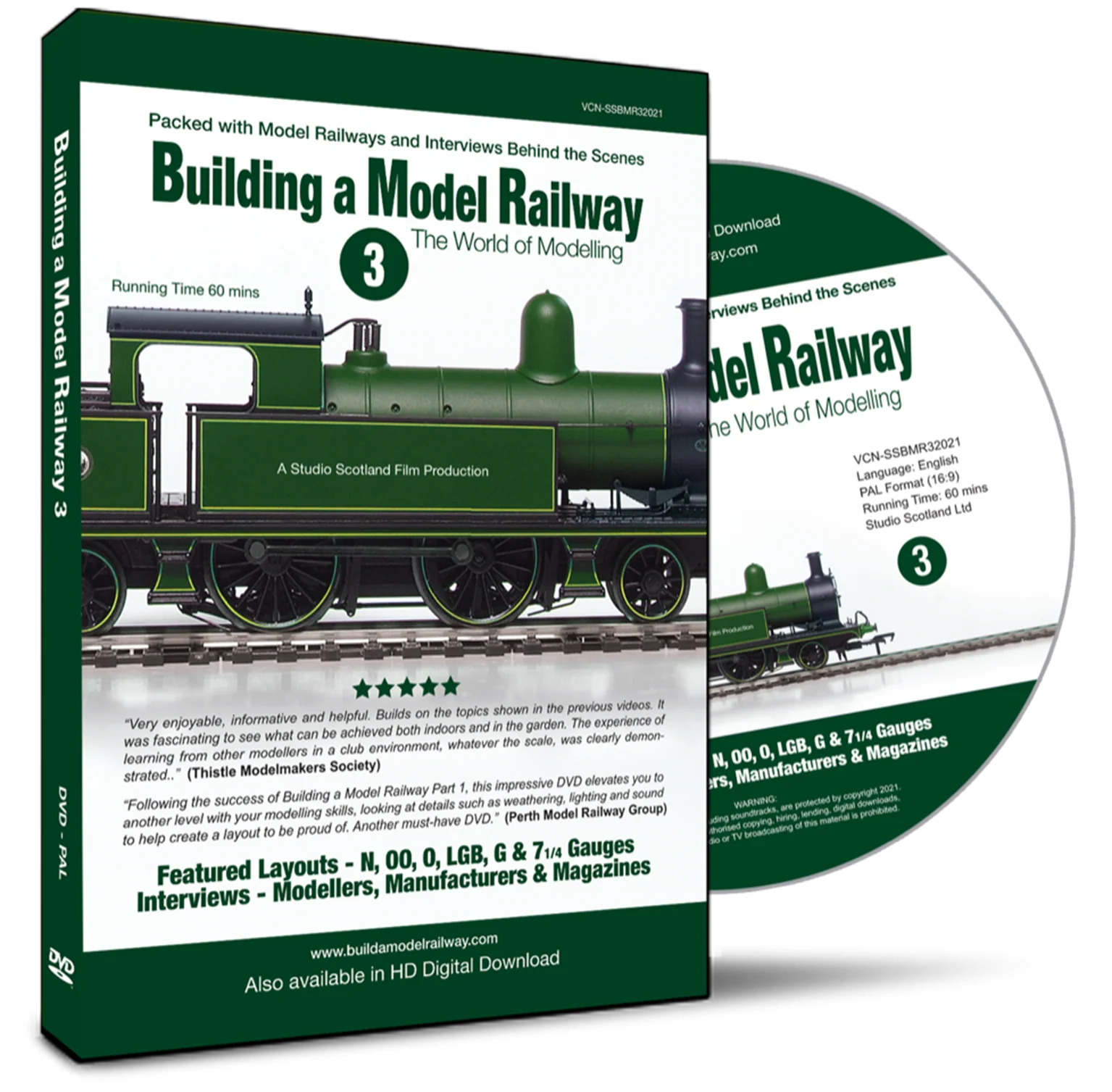 BMR DVD 3 Building a Model Railway Part 3 "The World of Modelling"
