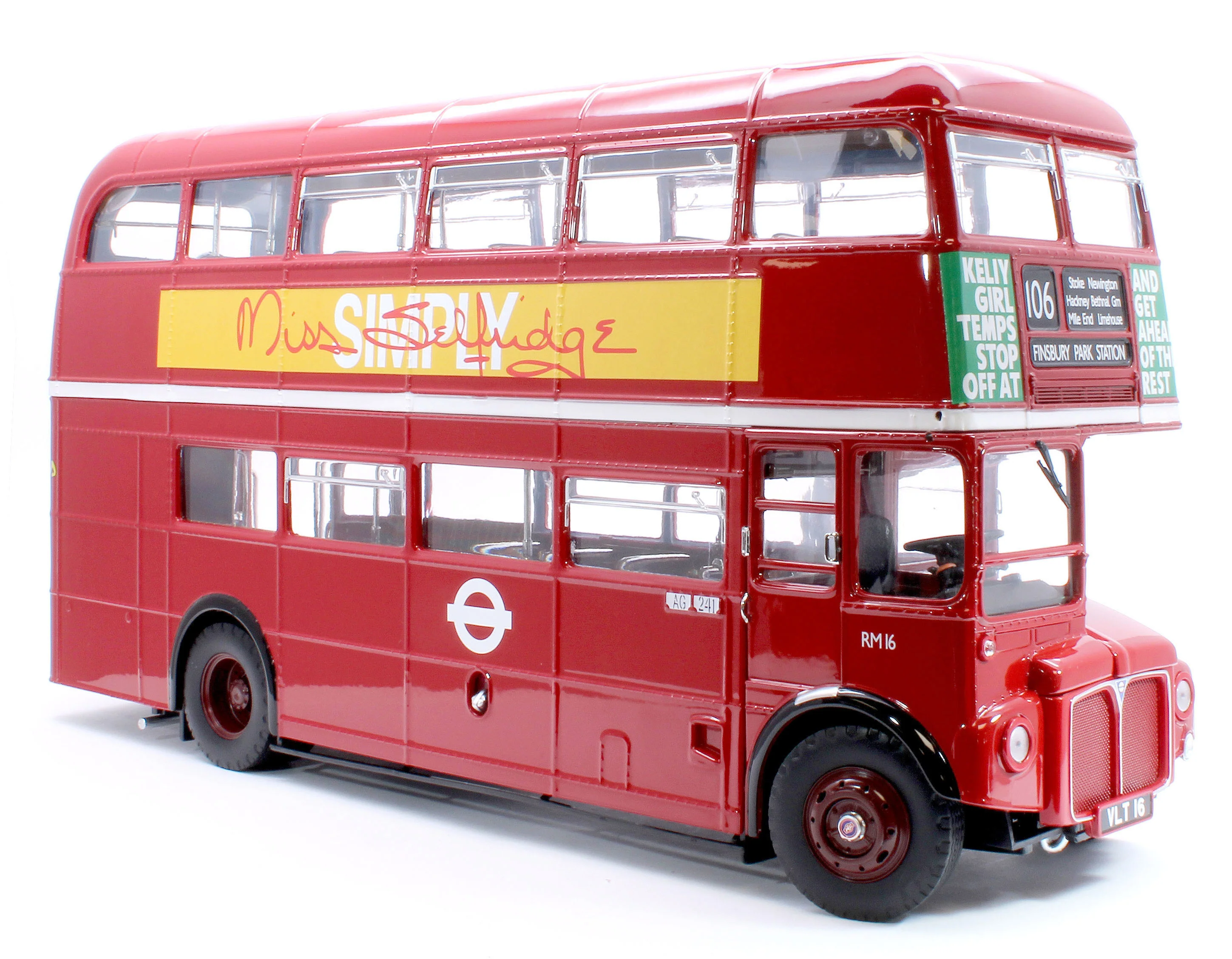 H2944 Routemaster Bus RM16 VLT 16 Red (Limited Edition 800pcs) - Image 7