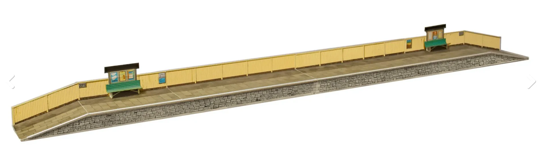 SQA1 Station Platform (Stone) Cardboard Kit
