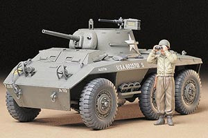 35228 1/35 Military Miniature Series No.228 U.S.M8 Light Armored Car 'Greyhound' Model Kit