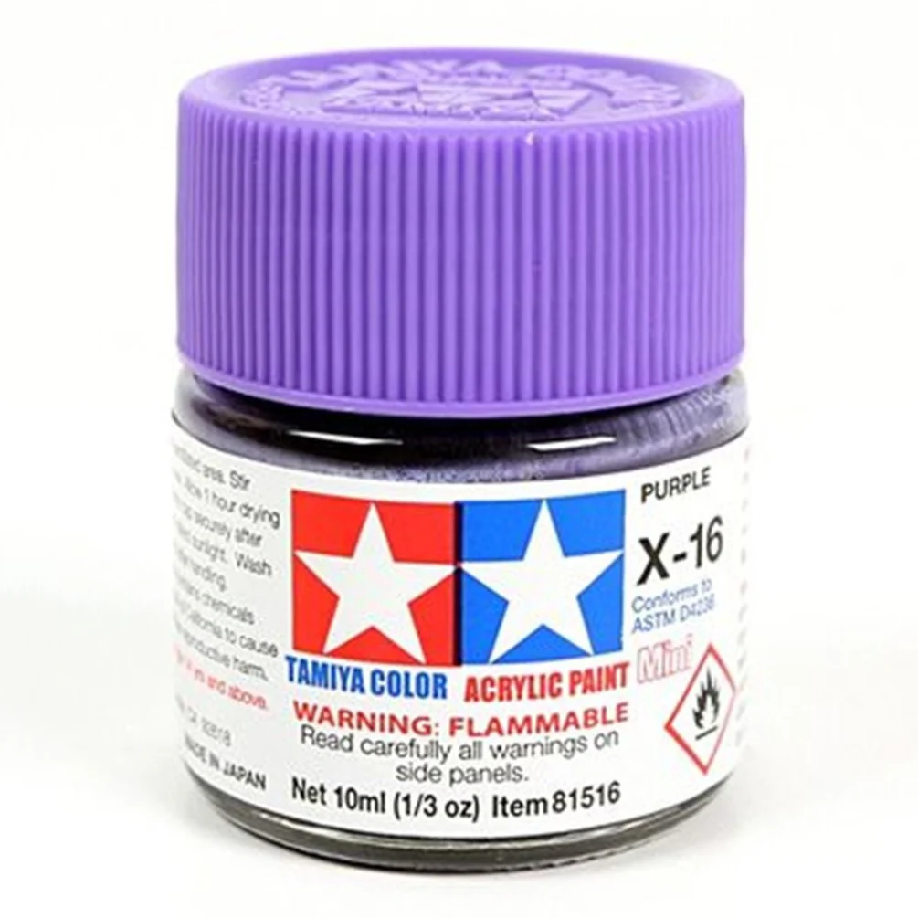 T81516 TAMIYA ACRYLIC MINI X-16 PURPLE