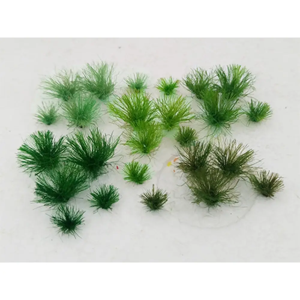 5mm Tufts 01020 - Green, Assorted (30)