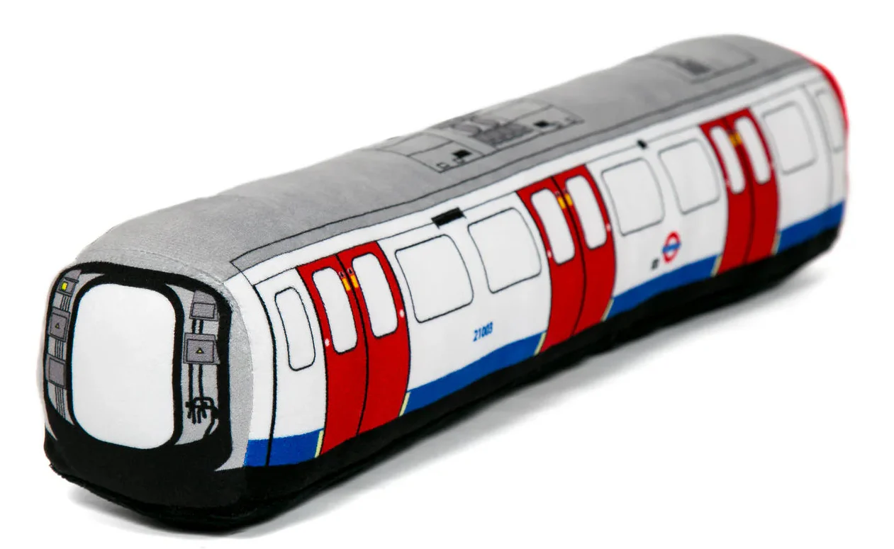 8392113 Small London Underground Tube Train Soft Toy - Image 2