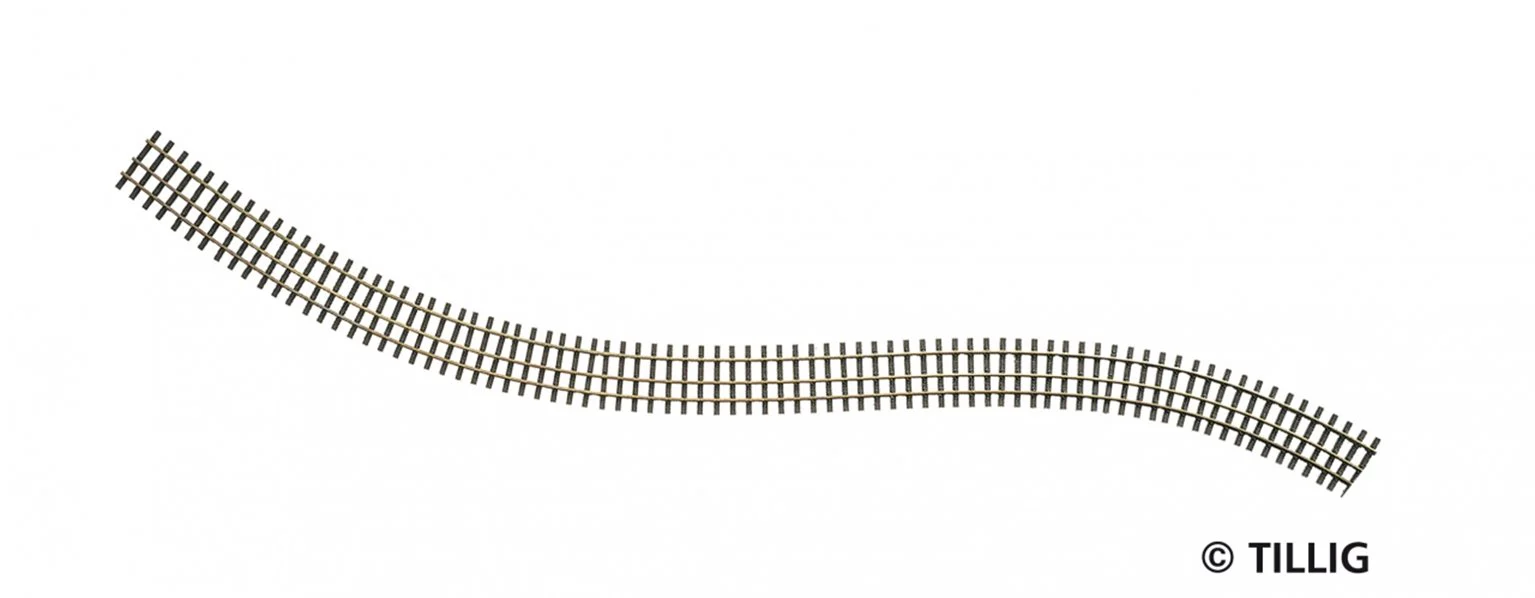 85126 Tillig elite track : Flex Track HO/HOe Wooden Sleeper 680mm (Single)