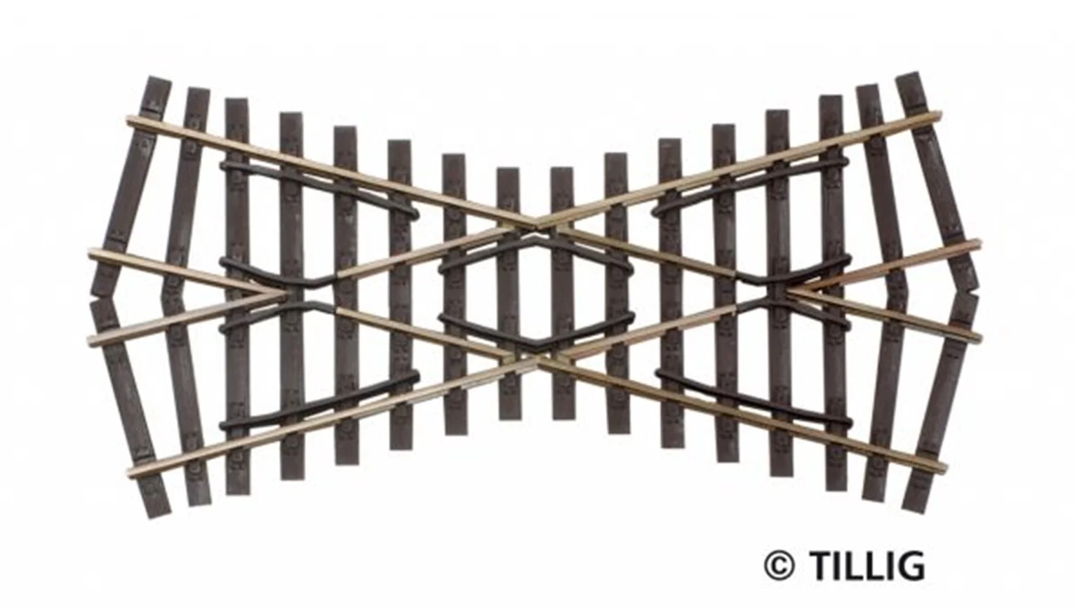 85170 Tillig elite track : Dimond Crossing HO 30°
