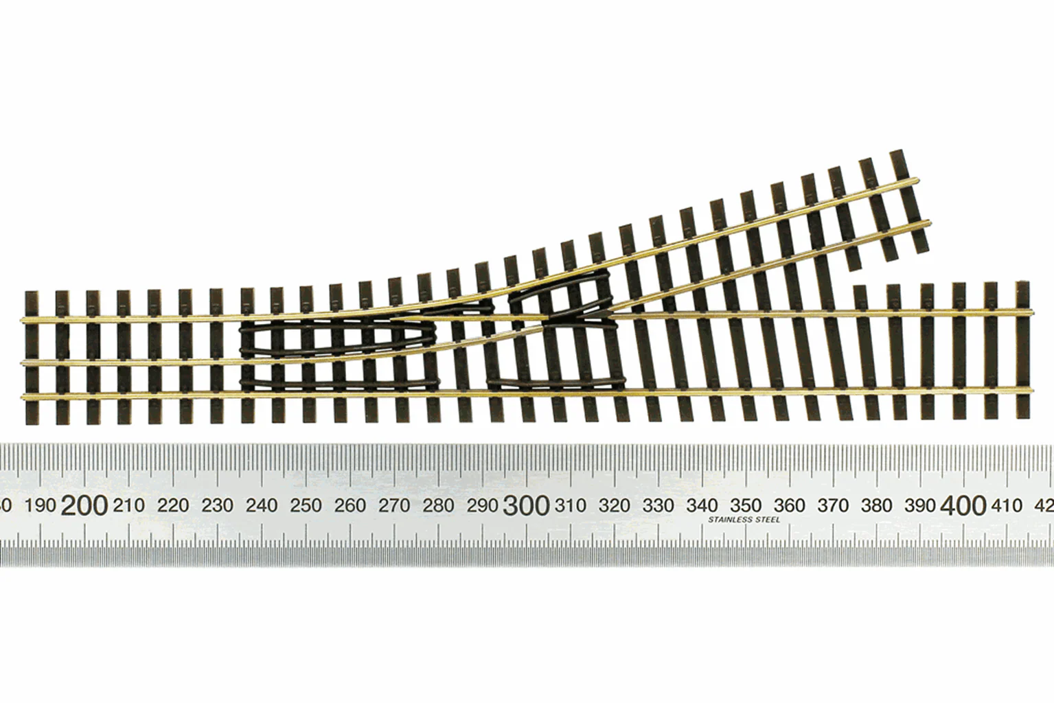85182 Tillig elite track : Bifurcation HO/HOe Narrow Splits to Left - Image 2