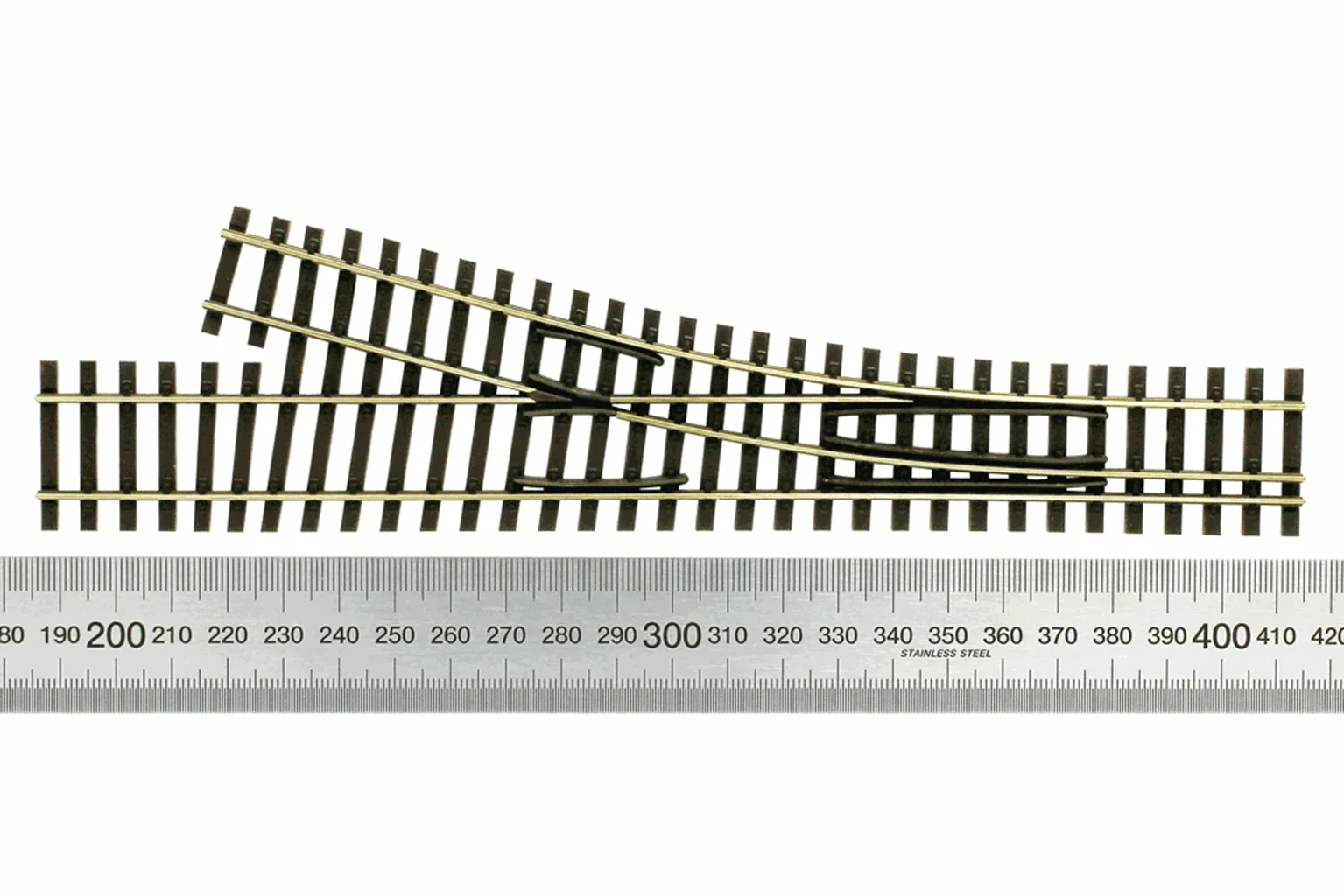 85183 Tillig elite track : Right Bifurcation HO/HOm Narrow Splits - Image 2