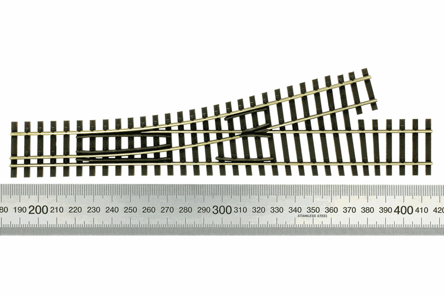 85184 Tillig elite track : Left Bifurcation HO/HOm Narrow Splits - Image 2