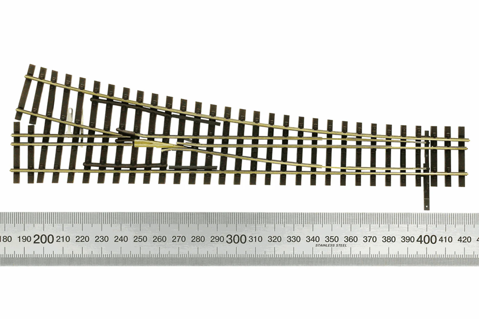 85197 Tillig elite track : Right Turnout HO/HOm (Standard Gauge) - Image 2