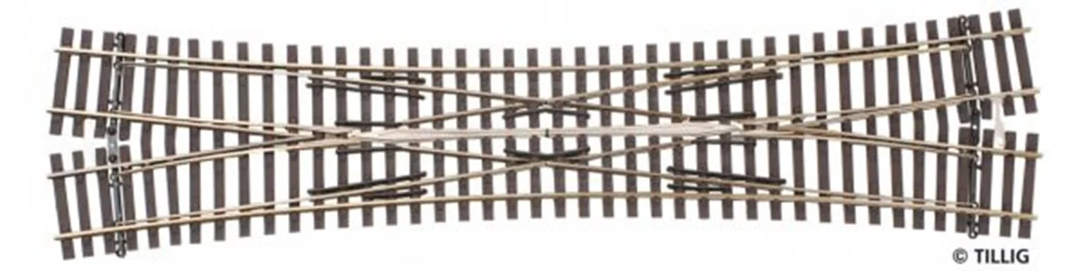 85391 Tillig elite track : Double Outside Slip (Baeseler Design) 15°