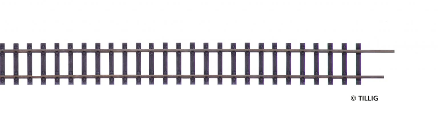 85627 Tillig elite track : Flex Track HOm Wooden Sleeper