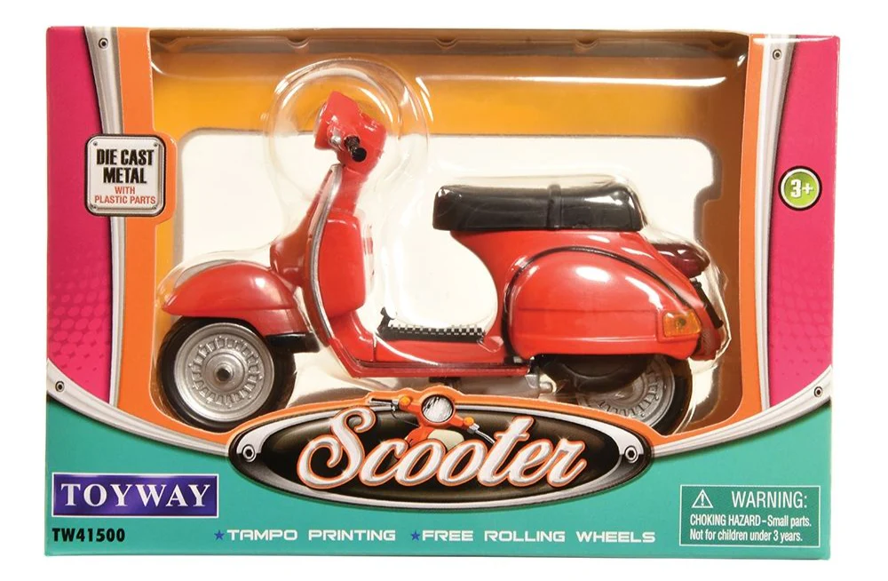 TW41500-GREEN Sixties Scooter Green - Image 2