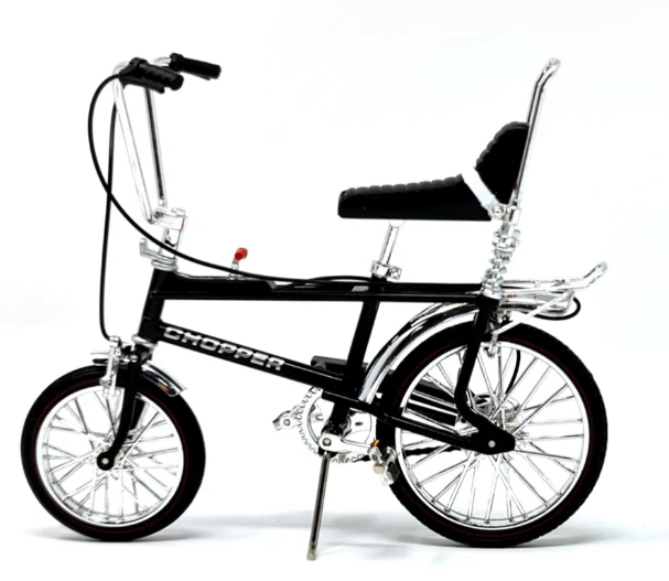 TW41701 Black Chopper Mk II Bicycle - Prismatic Black - Image 2