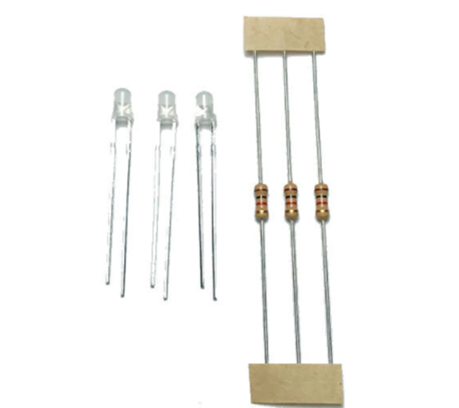 TTLED18 LED Pack 3mm Red/Green Bi Colour (3)