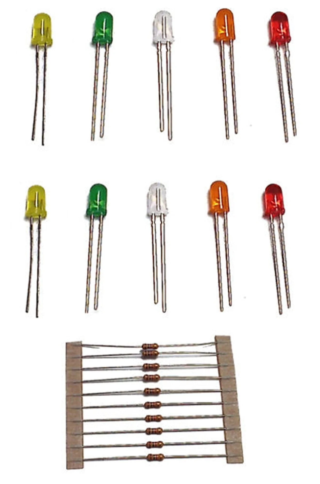 TTLED2 LED Pack 5mm Assorted (10)