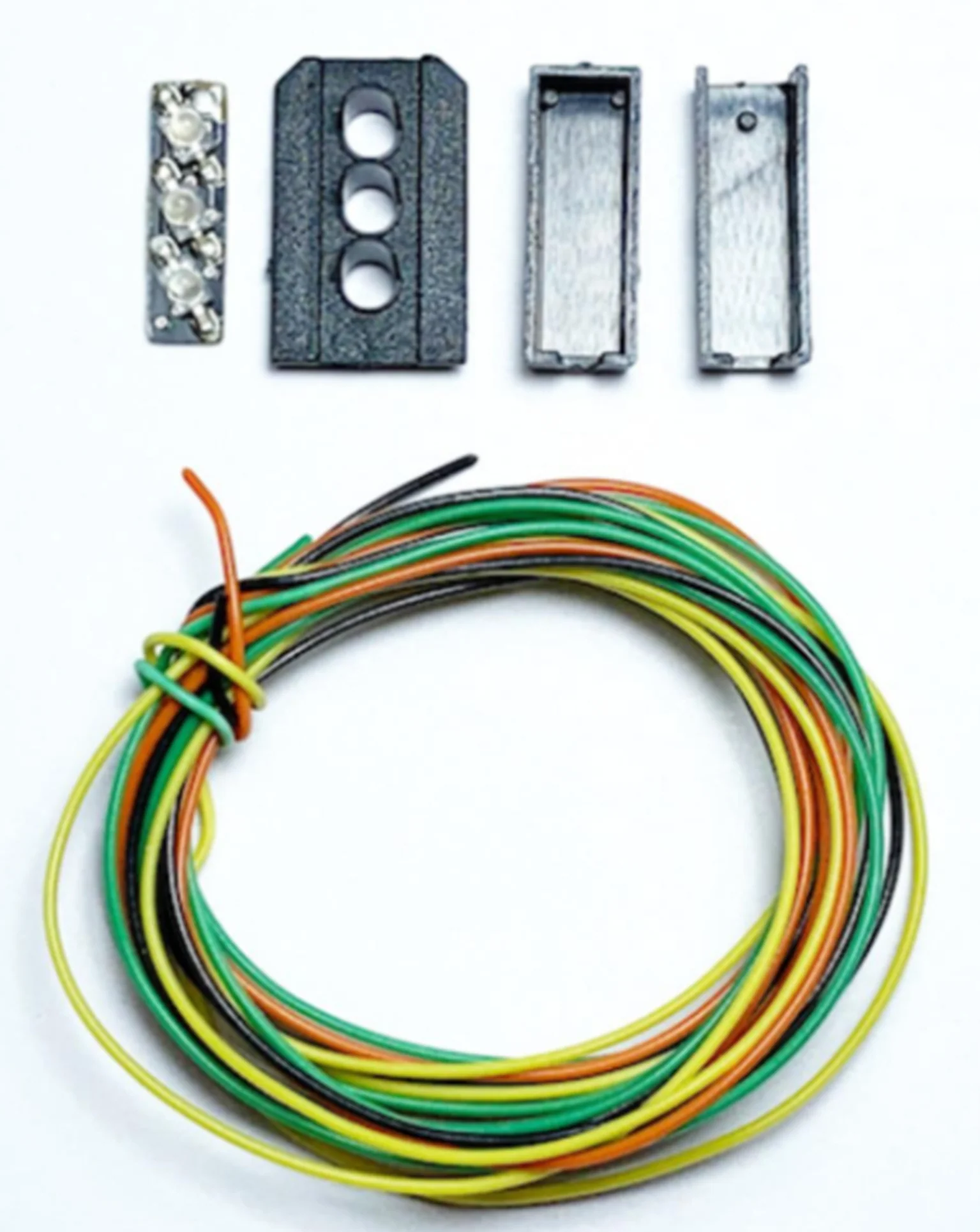 TTSH5 Signal Heads Kit 3 Aspect Distant (Y/G/Y)