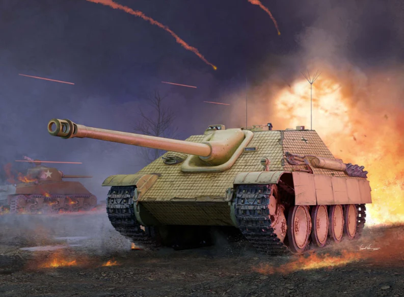 PKTM00934 German SdKfz 173 Jagdpanther Early Model Kit