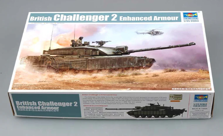 PKTM01522 Challenger 2 with anti-HEAT fence Model Kit - Image 2