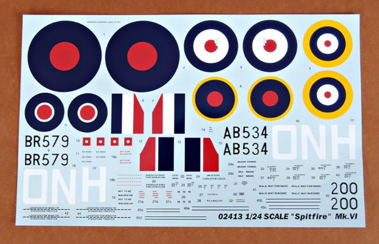 PKTM02413 Spitfire Mk VI Model Kit - Image 3