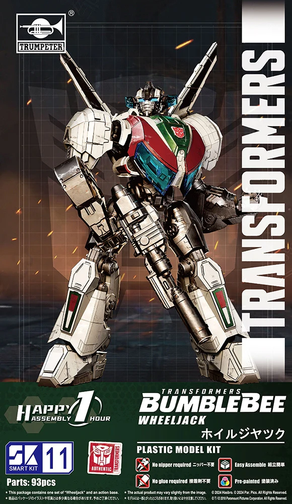 PKTM03129 Transformers Wheeljack SK11 Smart Model Kit