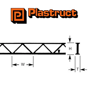 90654 Truss 9.5x15.9x150mm 2pc