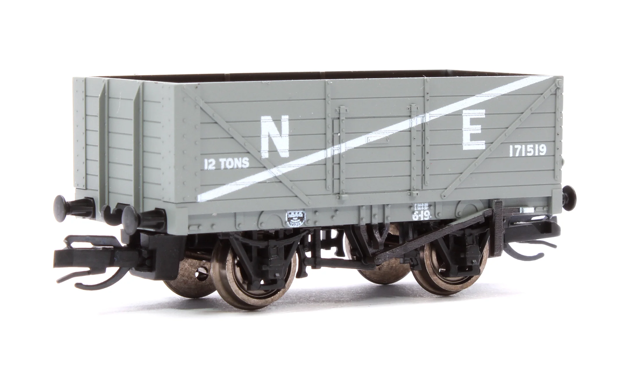 TTR7001E TT:120 Scale LNER Grey 7-Plank Open Wagon No.171519