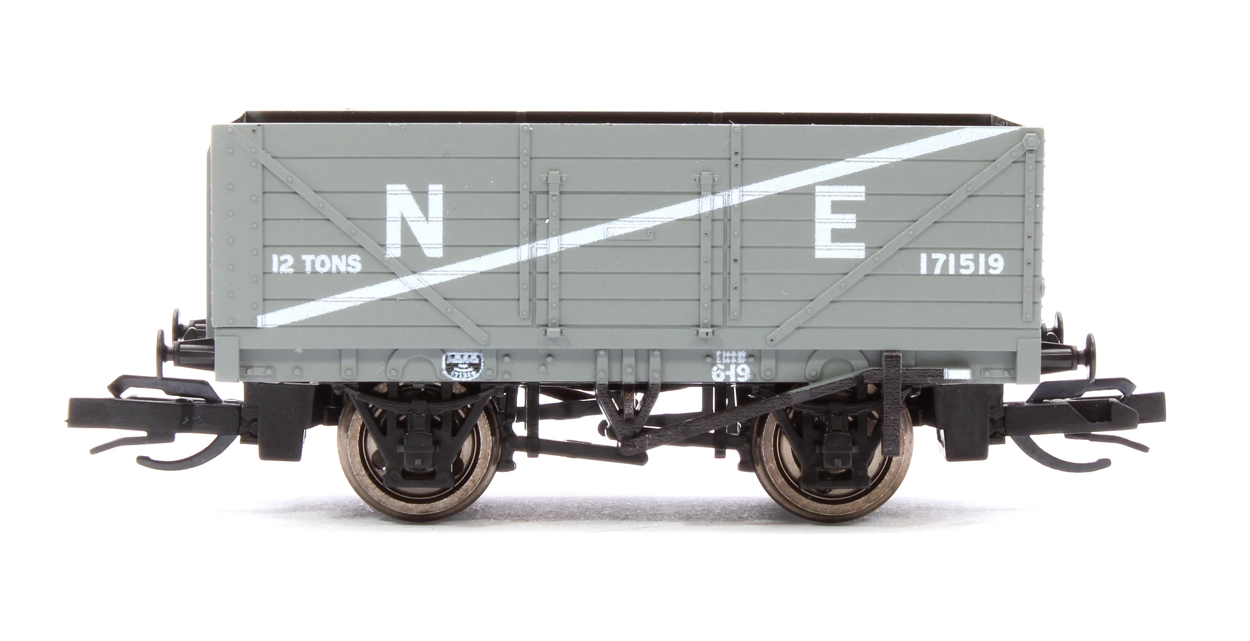 TTR7001E TT:120 Scale LNER Grey 7-Plank Open Wagon No.171519 - Image 2