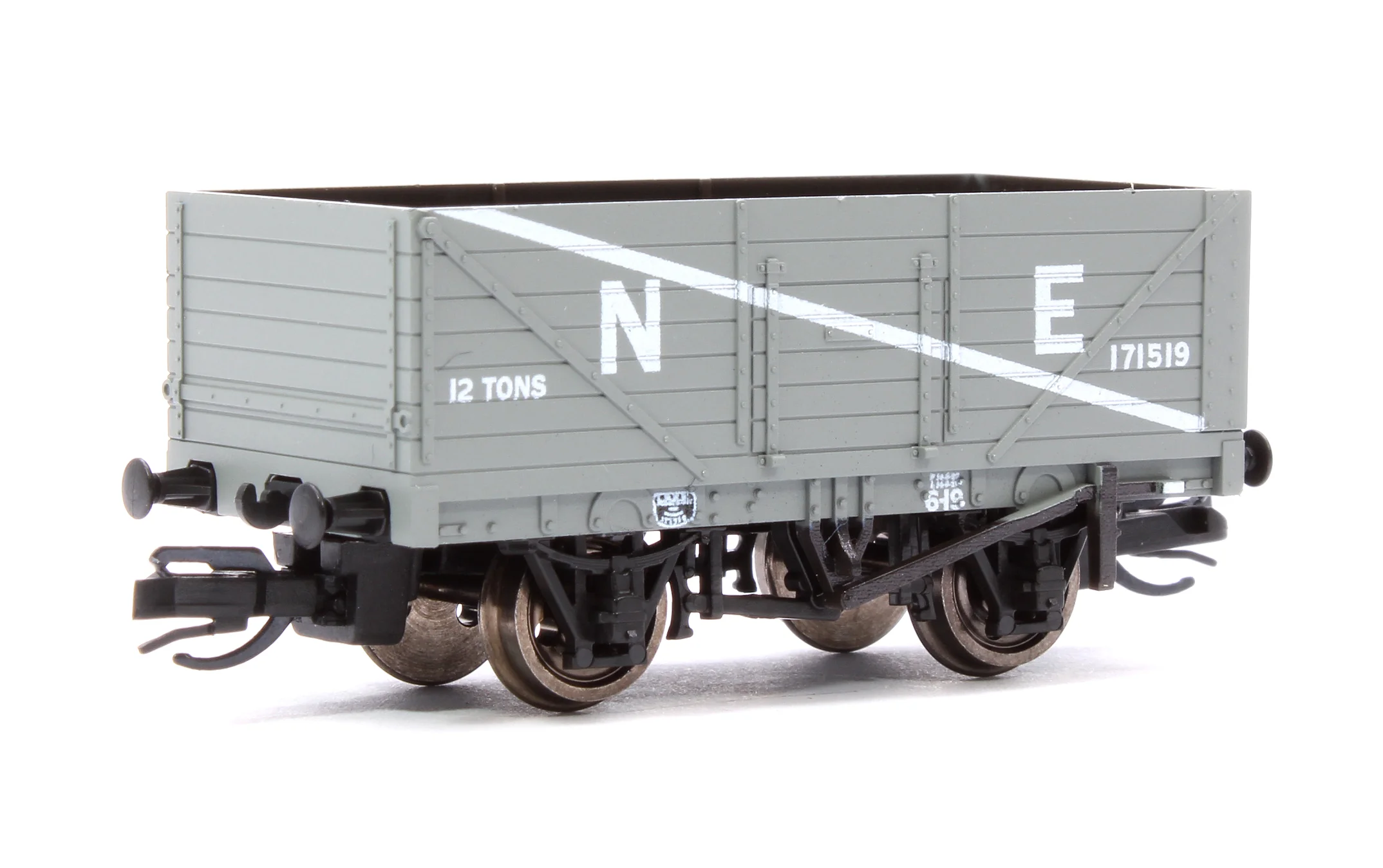 TTR7001E TT:120 Scale LNER Grey 7-Plank Open Wagon No.171519 - Image 3