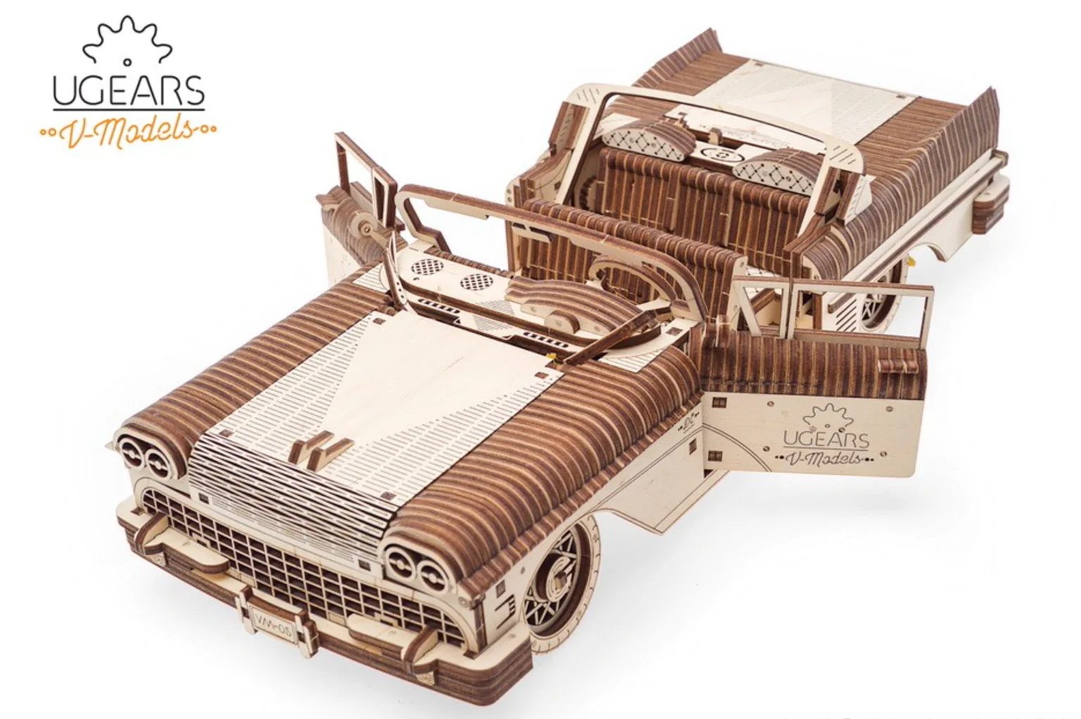 UG70073 Dream Cabriolet VM-05 Mechanical Model Kit - Image 4