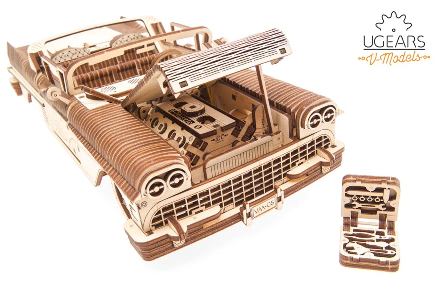 UG70073 Dream Cabriolet VM-05 Mechanical Model Kit - Image 5