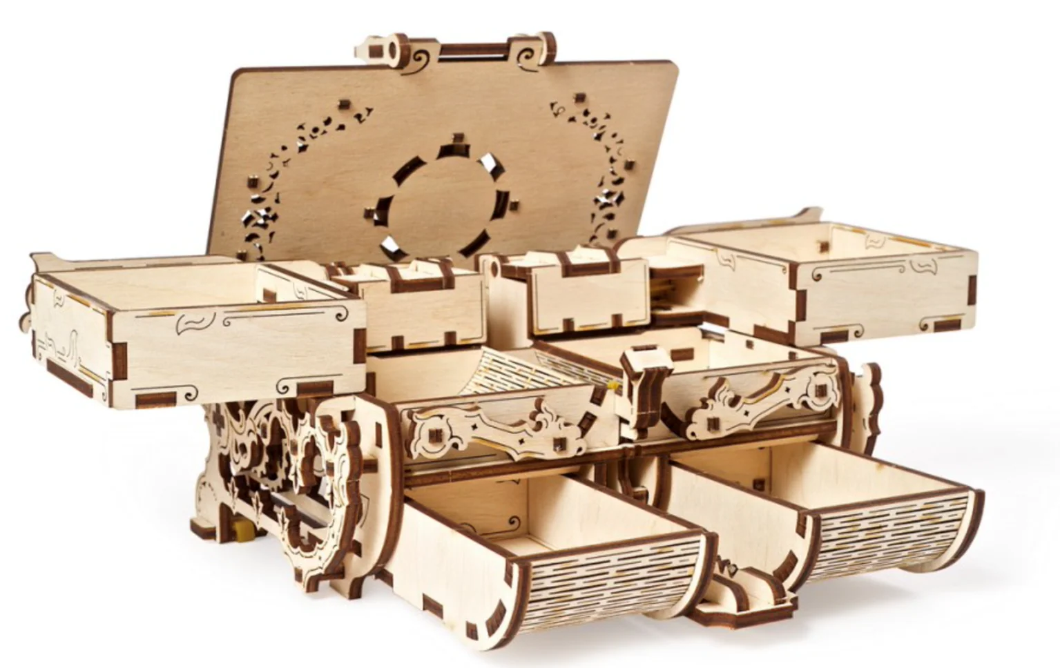 UG70089 Antique Box Mechanical Model Kit - Image 2