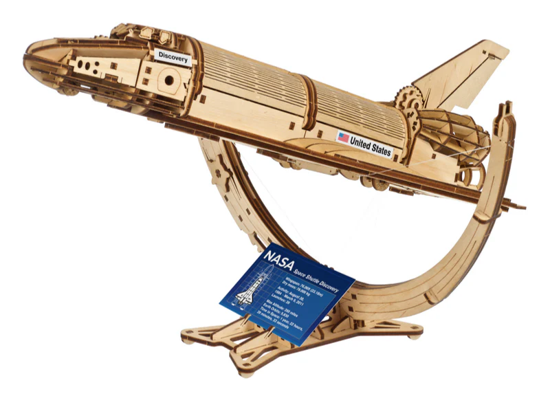 UG70227 NASA Space Shuttle Discovery Mechanical Model Kit - Image 3