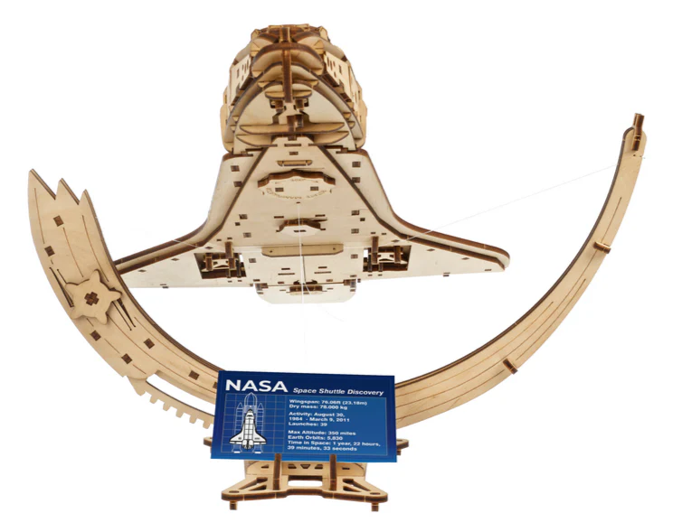 UG70227 NASA Space Shuttle Discovery Mechanical Model Kit - Image 4