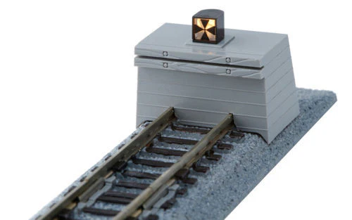 20-063 Unitrack (S66B-ALT) Straight Track With Buffer Stop 66mm - Image 3