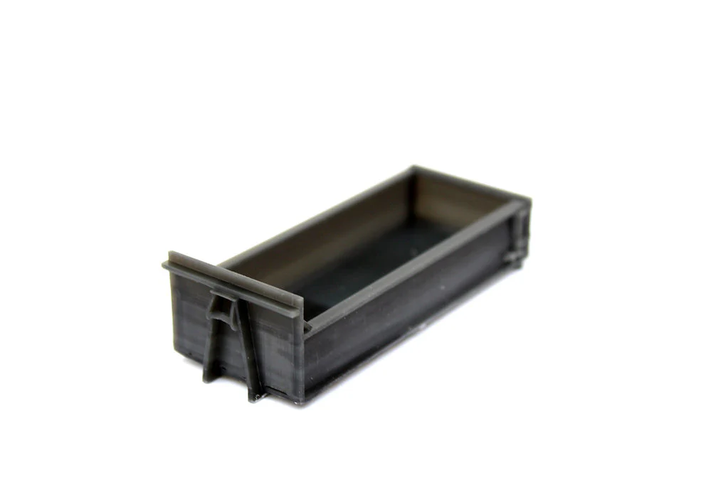 BSUPSSSLHC1 Unpainted Smooth Sided Super Low Hook Lift Skip Roll on Roll off