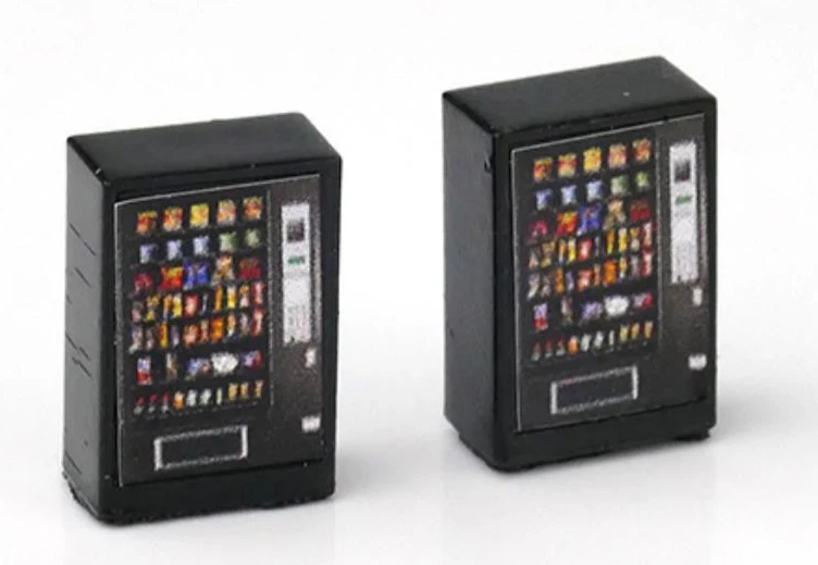 GMKD90 Vending Machines 2pcs (Pre-Built) - N Gauge - Image 2