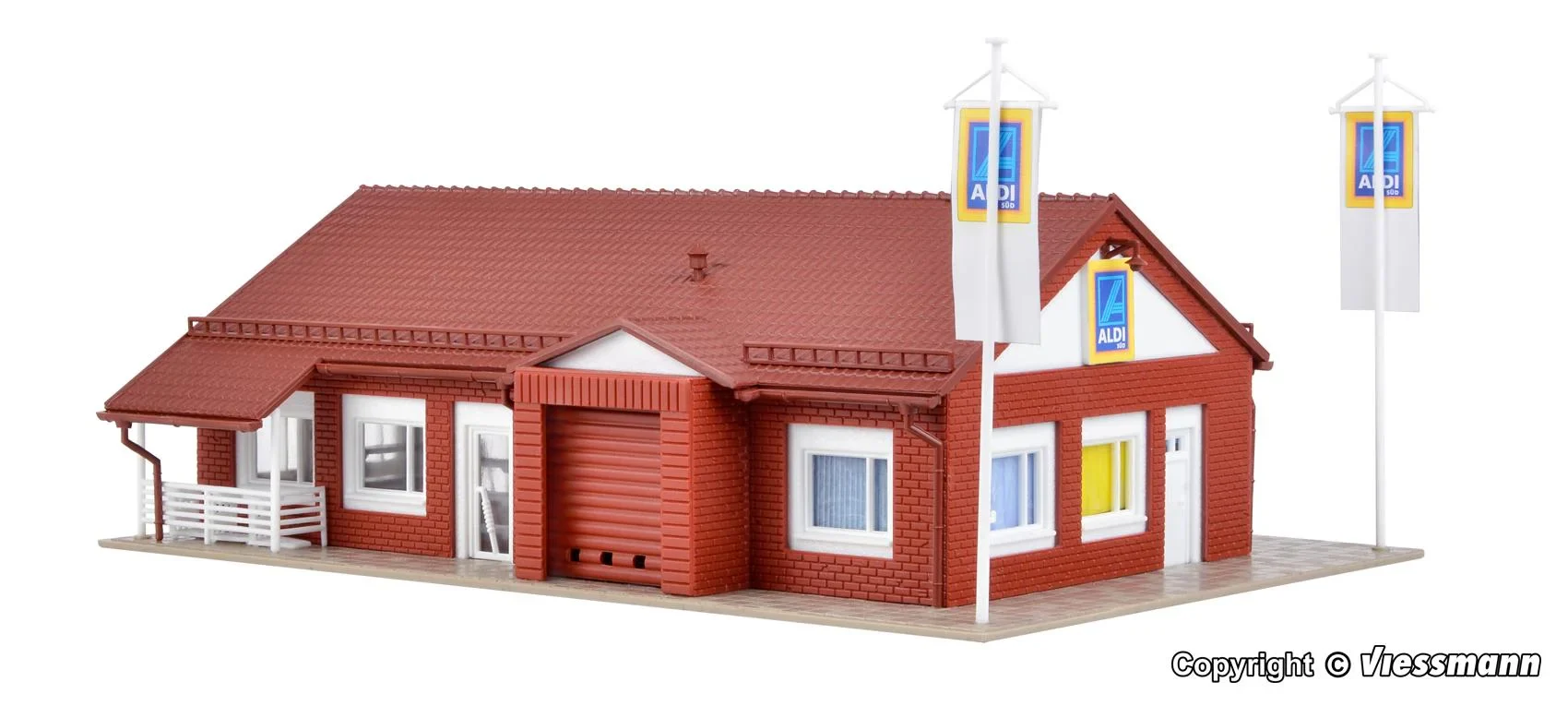 43658 Aldi Supermarket Model Kit - Image 2