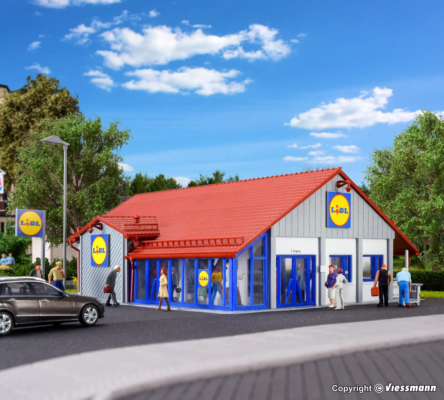 43662 LIDL Supermarket Building Kit - Image 2