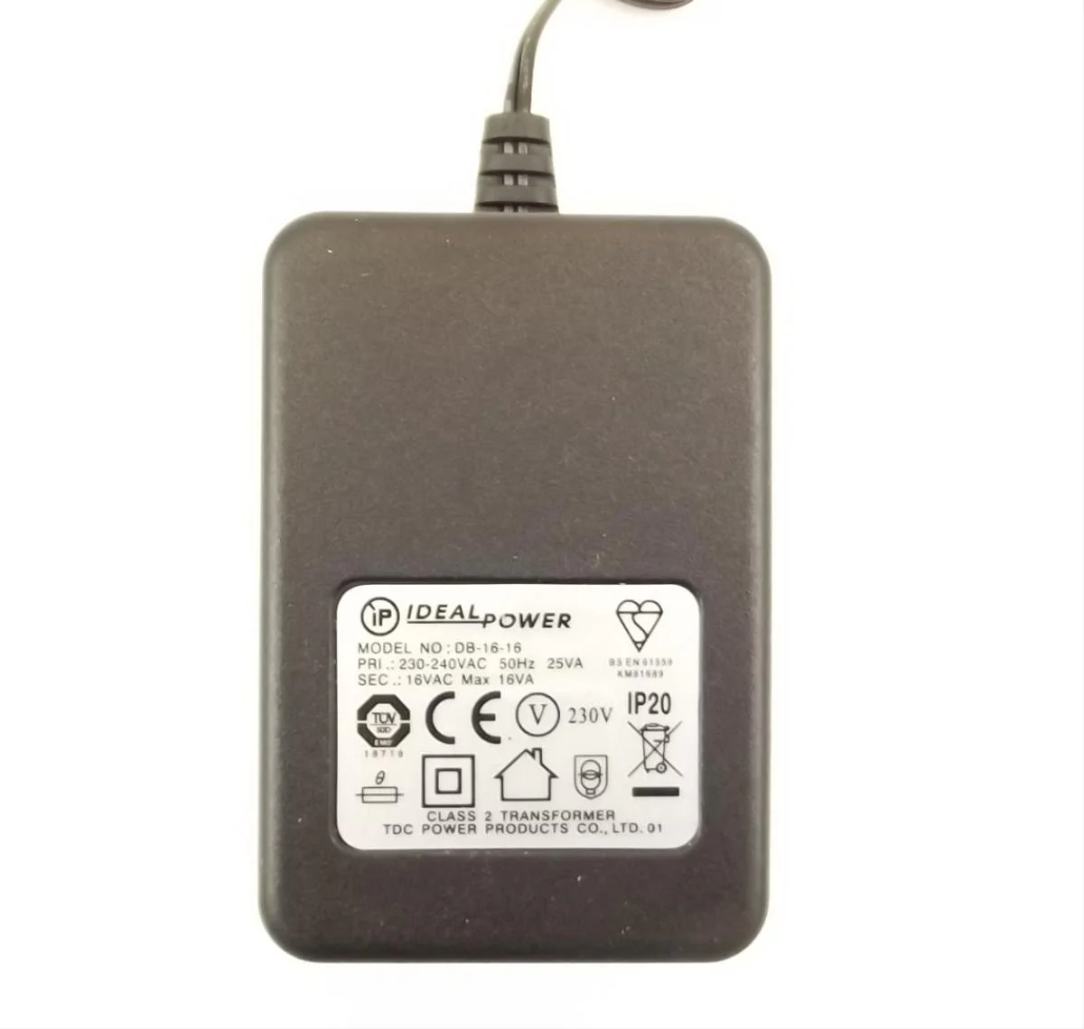 WM3 Wall Mounted Transformer 16v UK Power Supply - Image 2