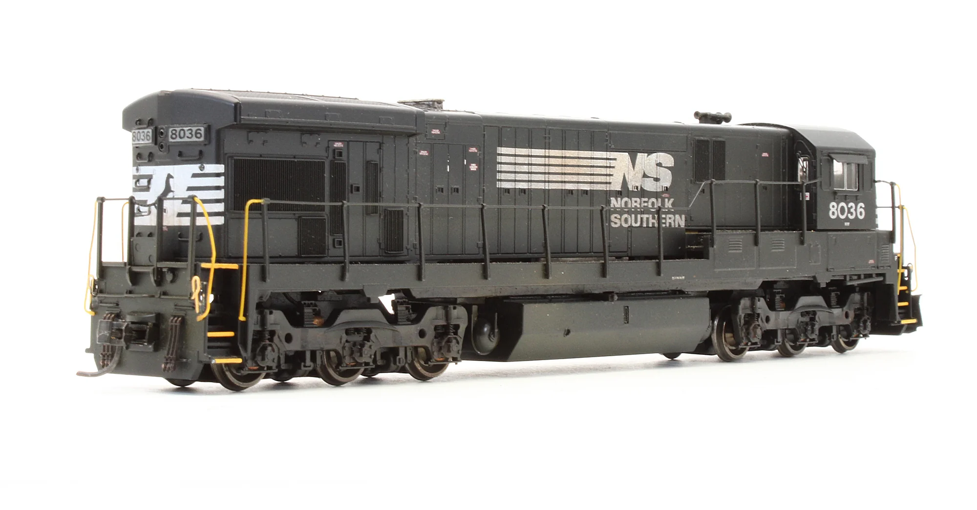 910-10179 Pre-Owned GE ES44 Evolution Locomotive Norfolk Southern - Road #8036 - DCC Sound - Custom Weathered - Image 2
