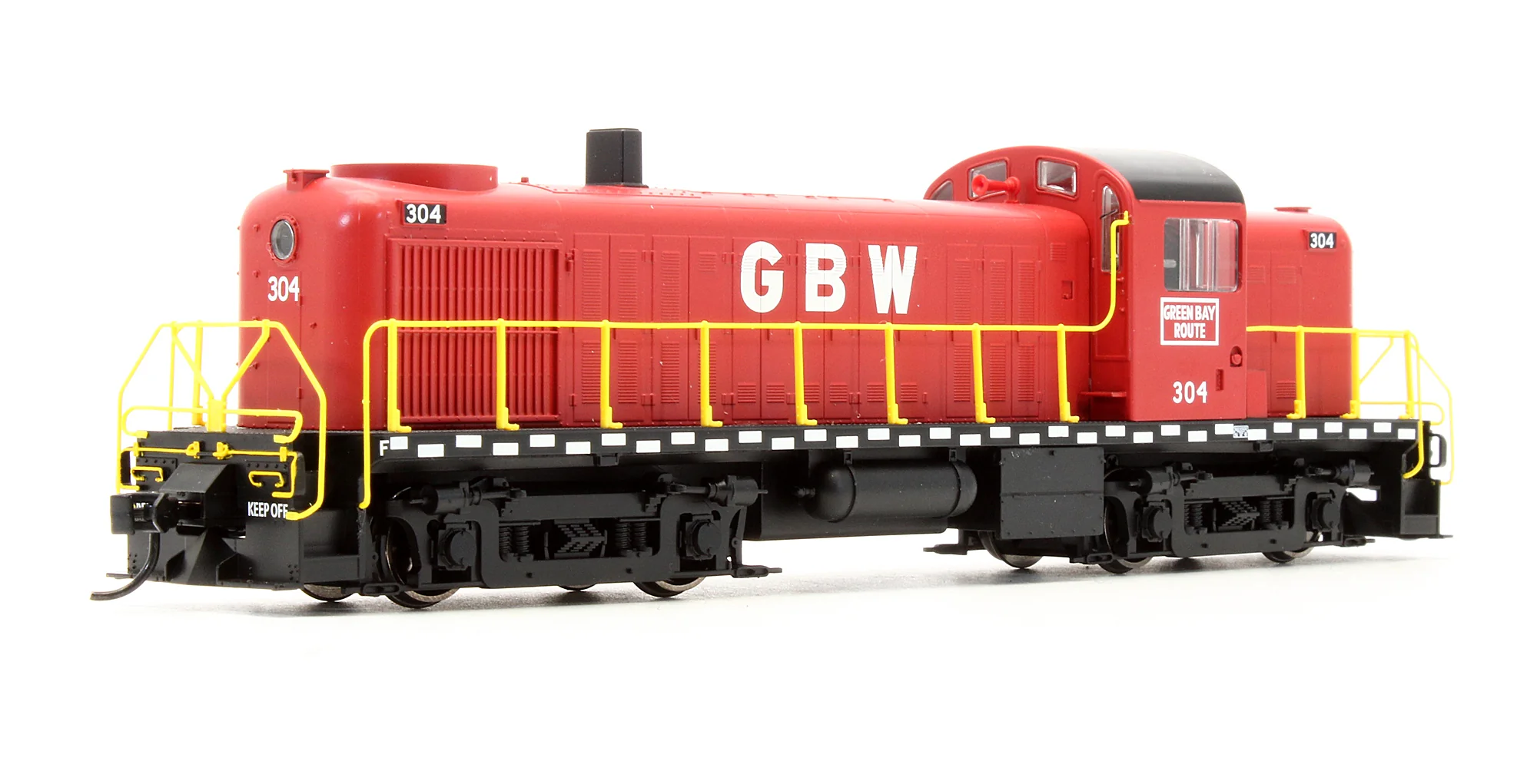 910-20708 Pre-Owned Alco RS2 Diesel Locomotive Green Bay & Western - Road #304 - DCC Sound