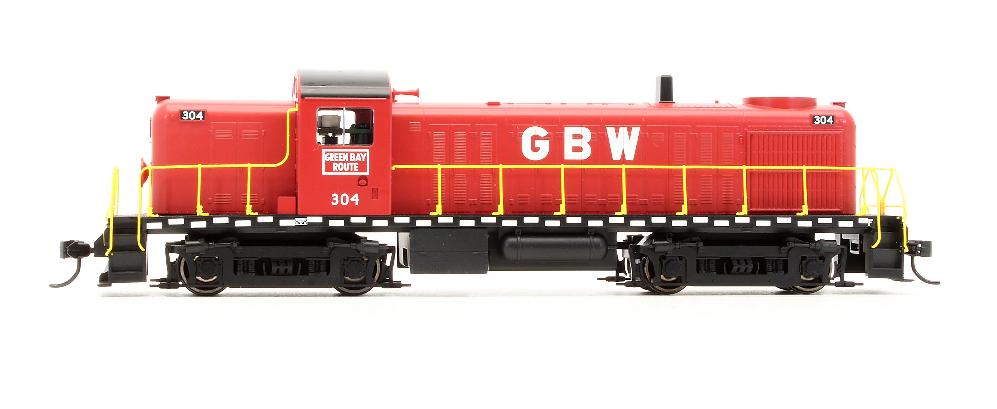 910-20708 Pre-Owned Alco RS2 Diesel Locomotive Green Bay & Western - Road #304 - DCC Sound - Image 3