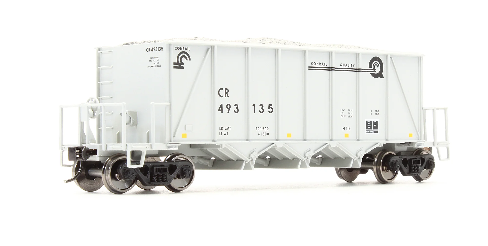 920-106031 Pre-Owned 40' Ortner 100-Ton Aggregate Hopper Conrail - Road #493135 - Image 2