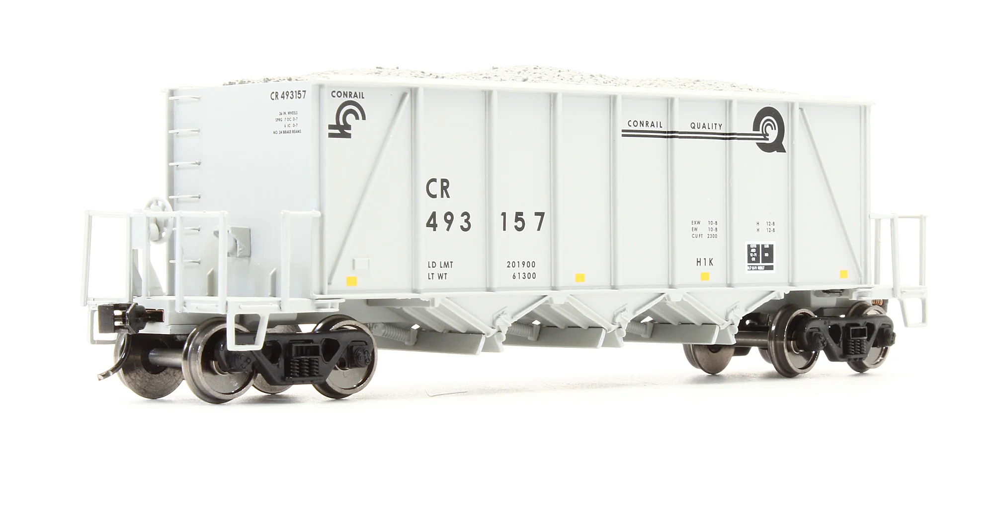 920-106032 Pre-Owned 40' Ortner 100-Ton Aggregate Hopper Conrail - Road #493157 - Image 2