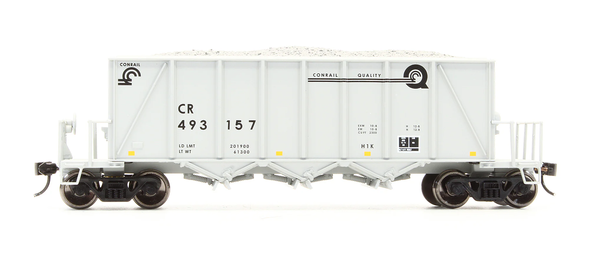 920-106032 Pre-Owned 40' Ortner 100-Ton Aggregate Hopper Conrail - Road #493157 - Image 3