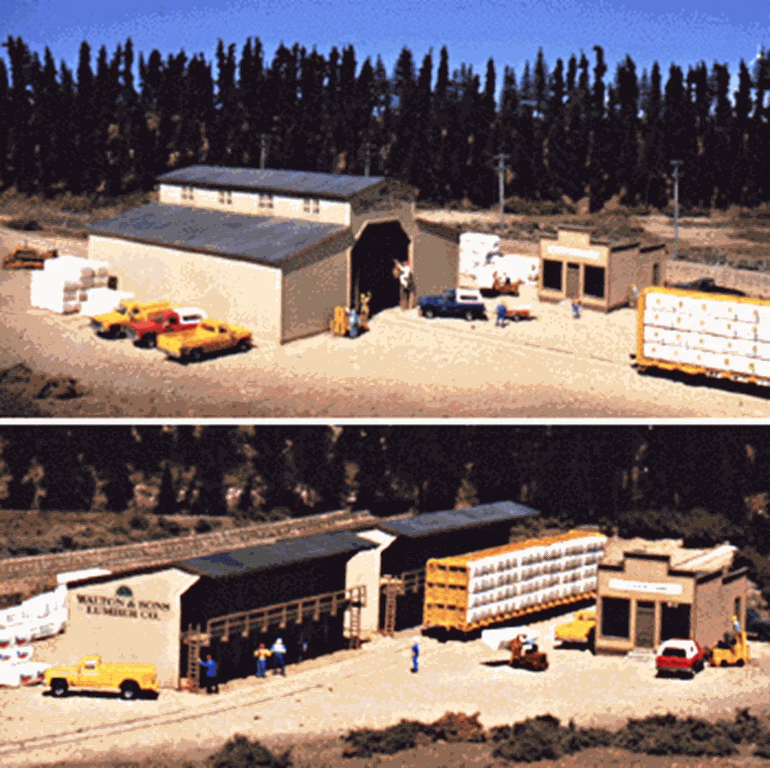 933-3057 Walton And Sons Lumber Company Main Building Kit