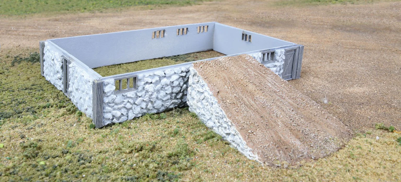 933-3331 Fieldstone Barn Base And Ramp Kit